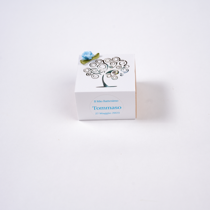 Portaconfetti con Mini Candela 10g