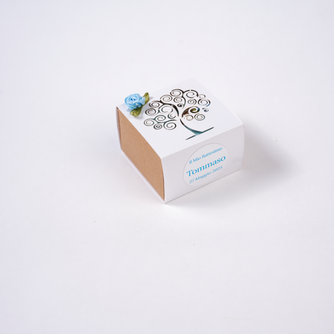 Portaconfetti con Mini Candela 10g