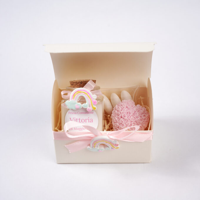 Box Bianca Candela e Saponetta