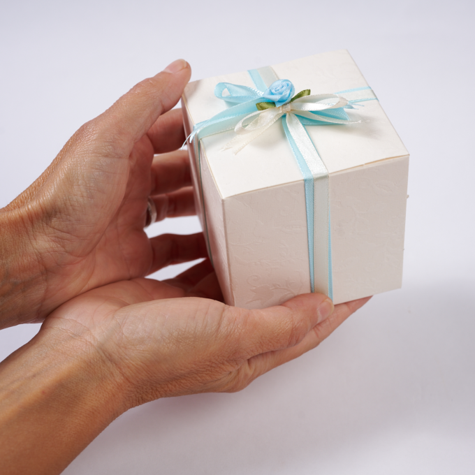 Candela con Sagoma Comunione in Legno