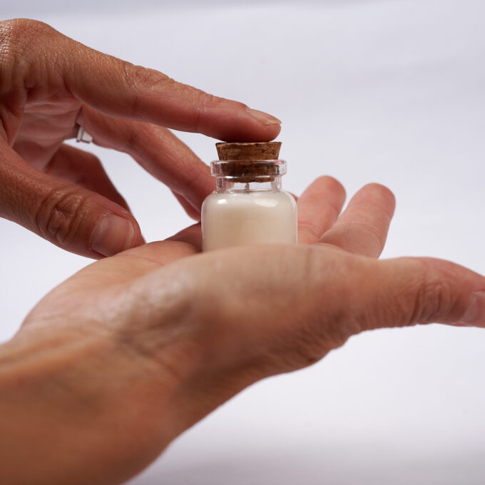 Mini Candelina Segnaposto confezione a Fiore