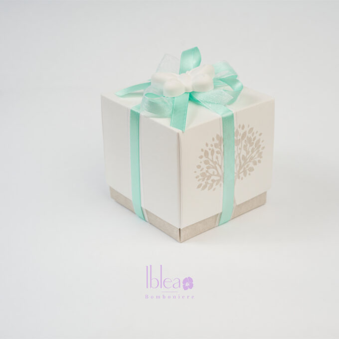 Candela 90g con Confezione Apertura a Fiore