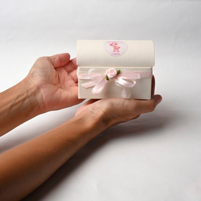 Box Bianca Teddy e Candelina